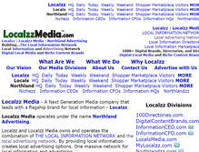 Tablet Screenshot of localzzmedia.com